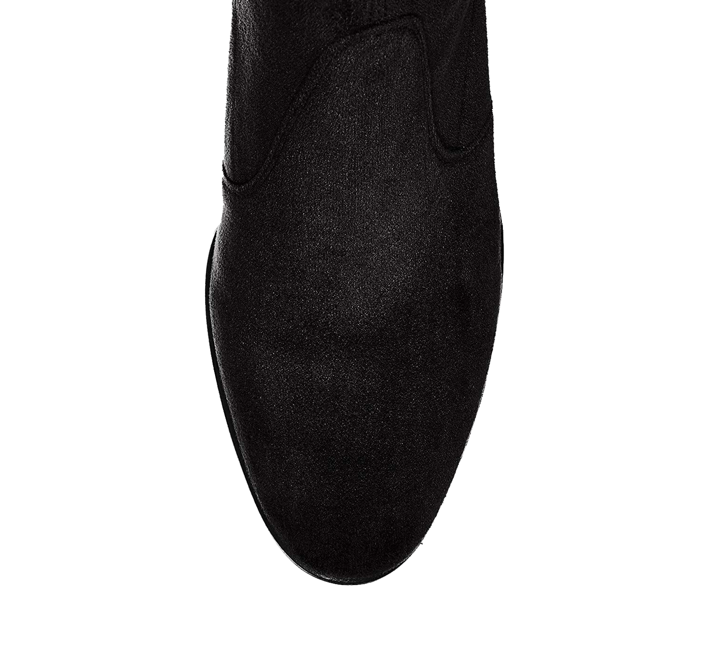 Paige Slim Fit Over The Knee Block Heel Boots - Kaitlyn Pan Shoes