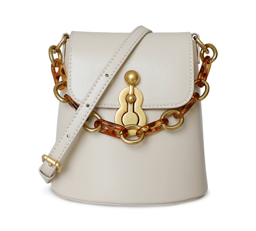 Gumdrop Acrylic Chain Mini Bucket - Kaitlyn Pan Shoes