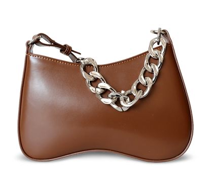 Letitia Cross body Chain Saddle - Kaitlyn Pan Shoes