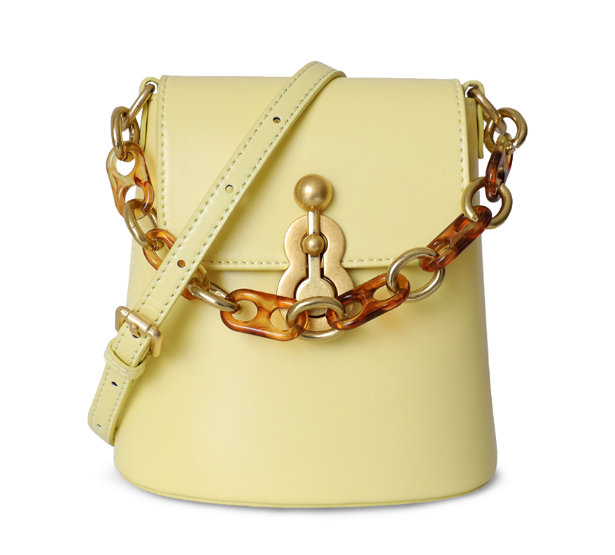 Gumdrop Acrylic Chain Mini Bucket - Kaitlyn Pan Shoes