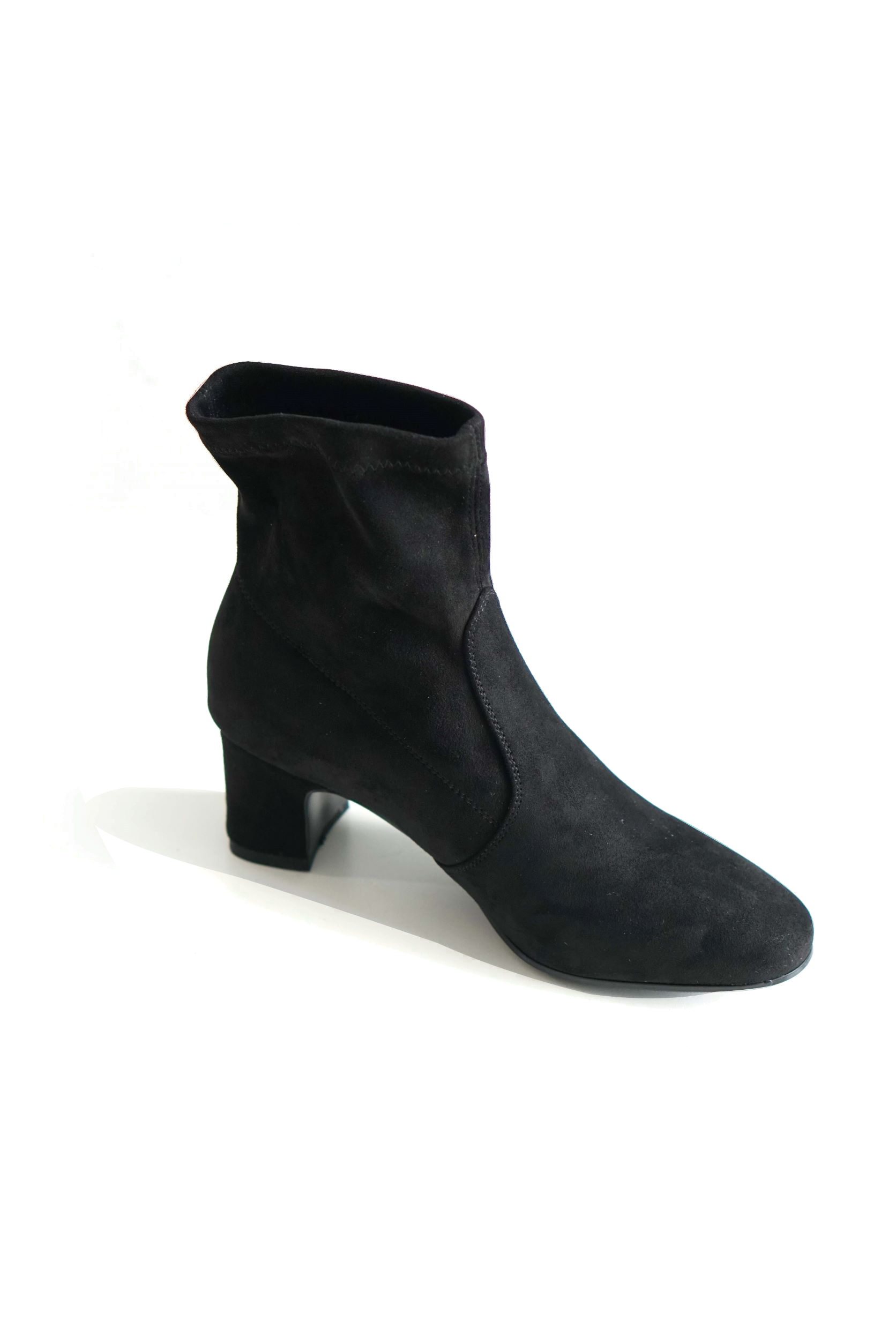 Becky Block Heel Ankle Boots - Kaitlyn Pan Shoes