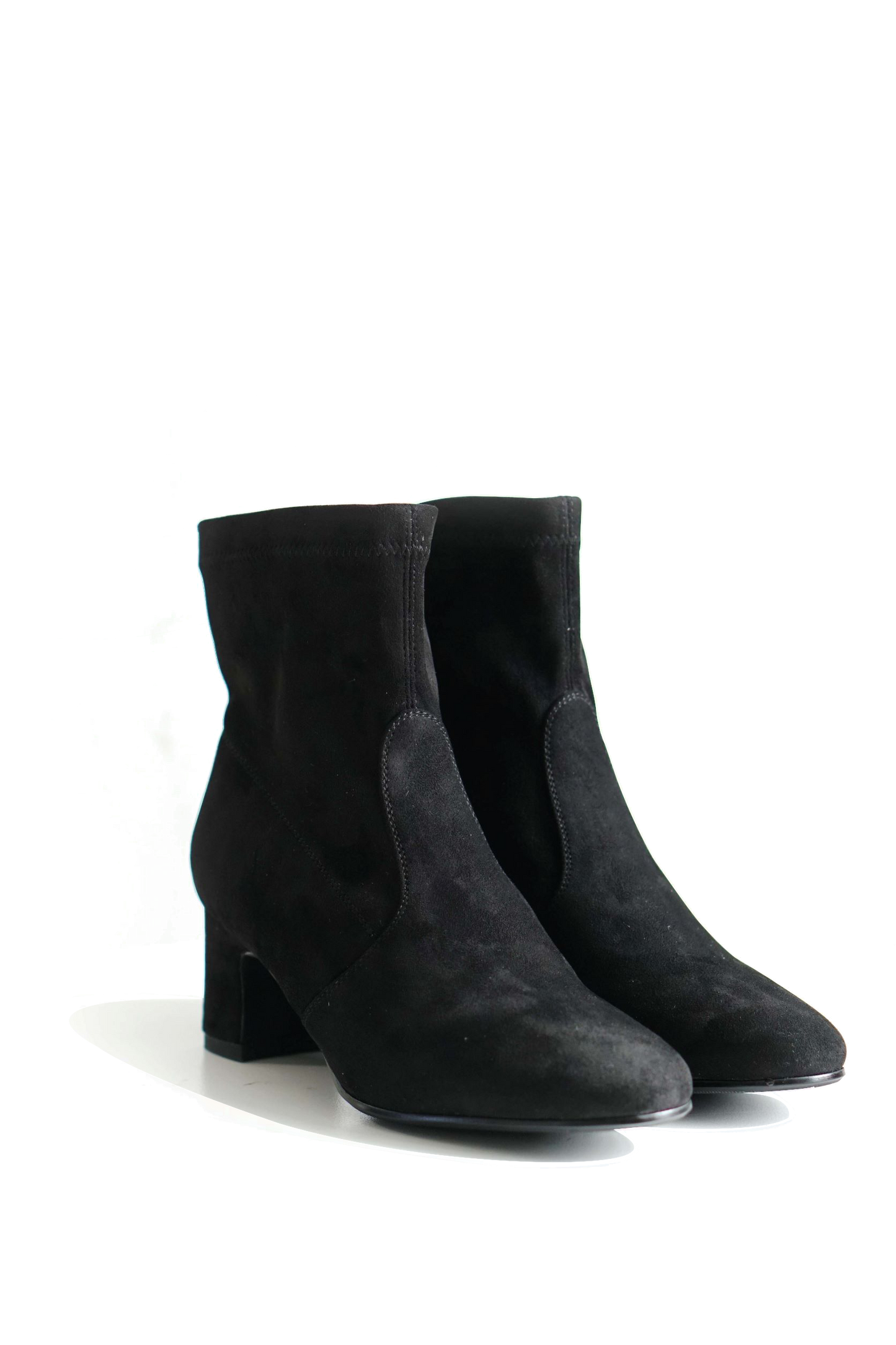 Becky Block Heel Ankle Boots - Kaitlyn Pan Shoes