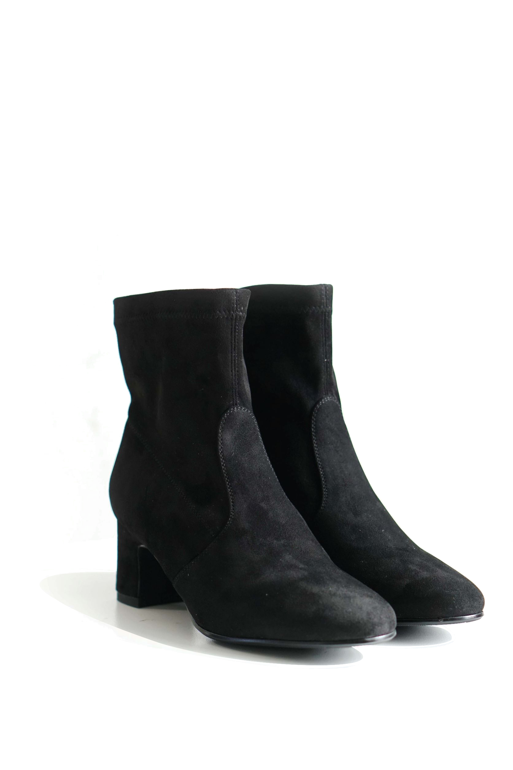 Becky Block Heel Ankle Boots - Kaitlyn Pan Shoes