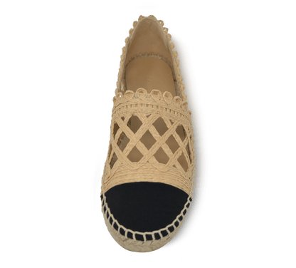 Espadrille Slip-On Flats - Kaitlyn Pan Shoes