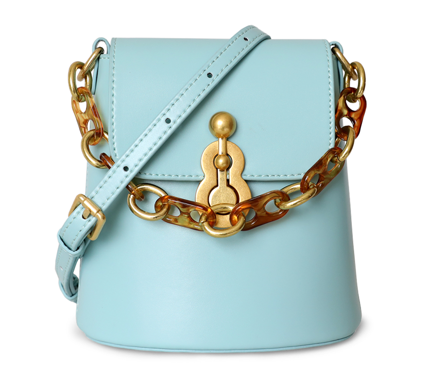 Gumdrop Acrylic Chain Mini Bucket - Kaitlyn Pan Shoes