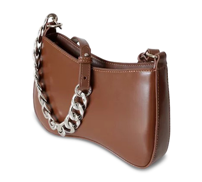 Letitia Cross body Chain Saddle - Kaitlyn Pan Shoes