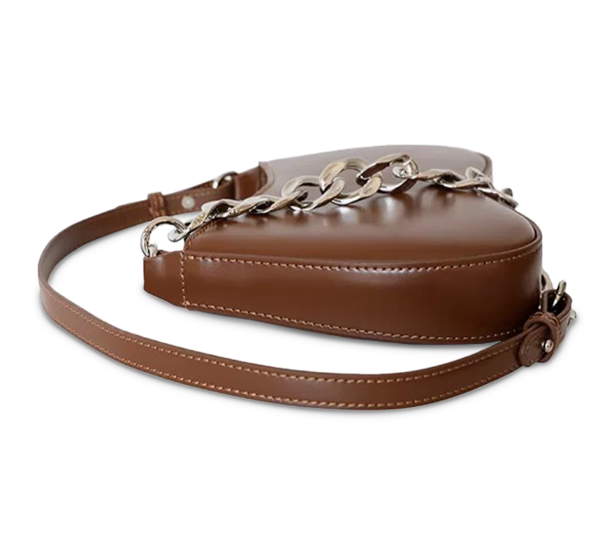Letitia Cross body Chain Saddle - Kaitlyn Pan Shoes
