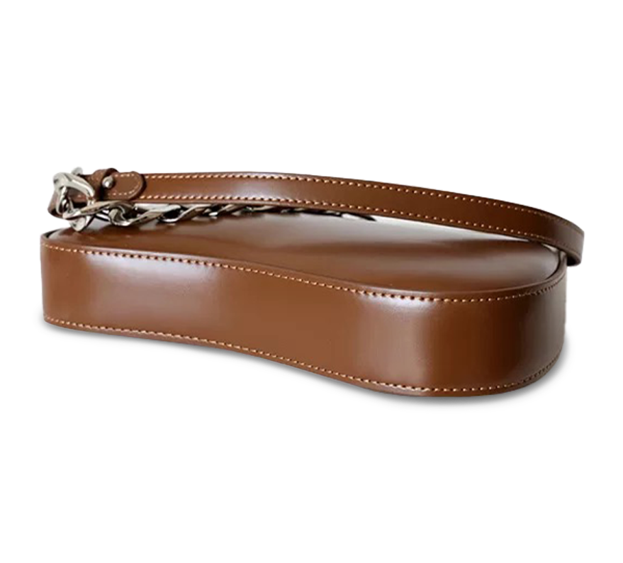 Letitia Cross body Chain Saddle - Kaitlyn Pan Shoes