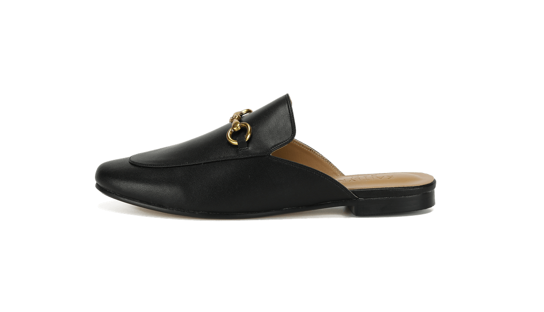 Aaliyah Buckled Mules - Kaitlyn Pan Shoes