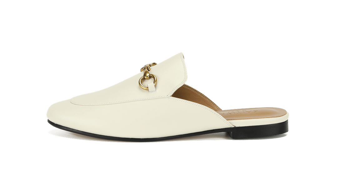 Aaliyah Buckled Mules - Kaitlyn Pan Shoes