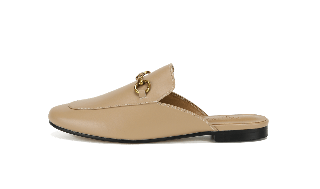 Aaliyah Buckled Mules - Kaitlyn Pan Shoes