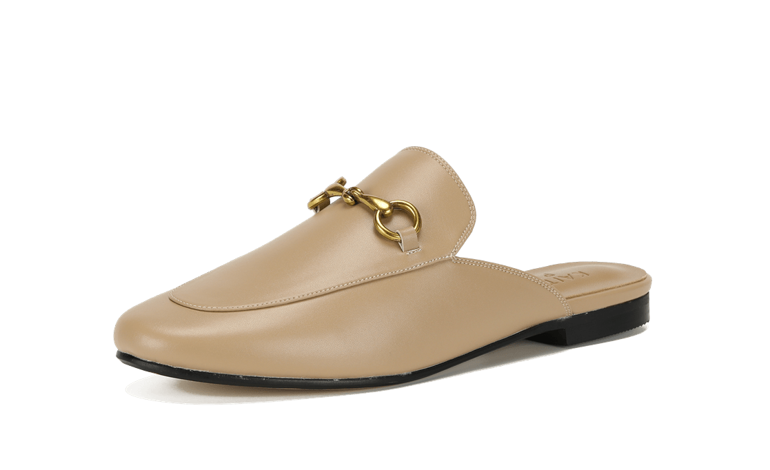 Aaliyah Buckled Mules - Kaitlyn Pan Shoes