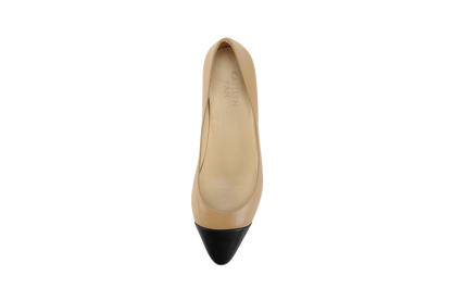 Natalia Two Toned Flats - Kaitlyn Pan Shoes