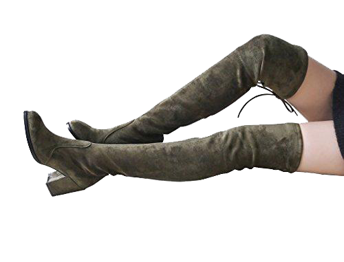 Paige Slim Fit Over The Knee Boots - Kaitlyn Pan Shoes