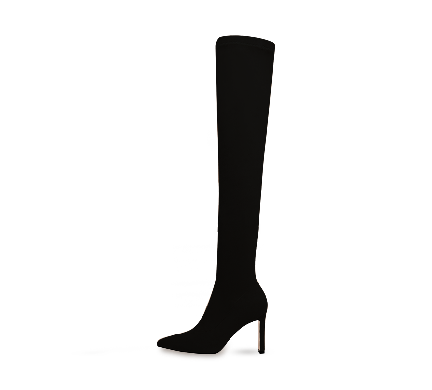 Everleigh Slim Fit Over The Knee Boots - Kaitlyn Pan Shoes