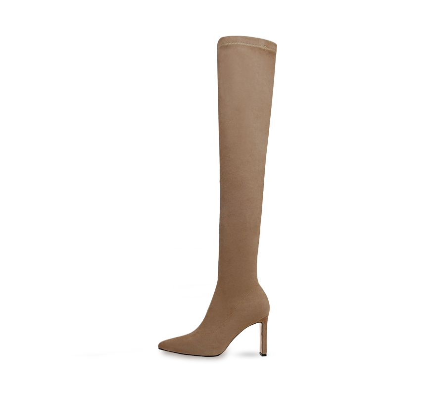 Everleigh Slim Fit Over The Knee Boots - Kaitlyn Pan Shoes