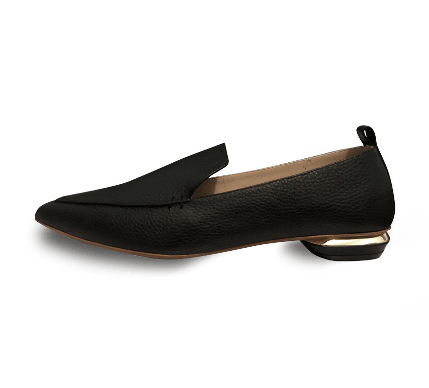 Octavia Beveled Heel Loafer - Kaitlyn Pan Shoes