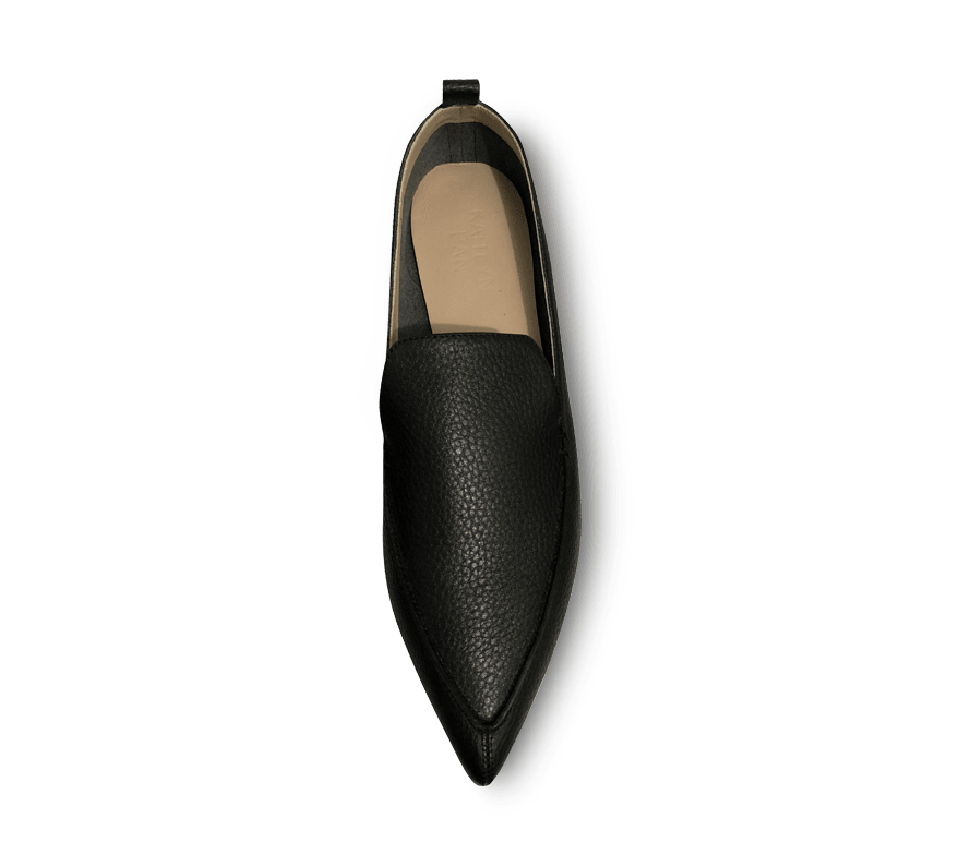 Octavia Beveled Heel Loafer - Kaitlyn Pan Shoes