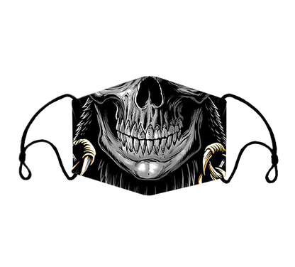 Skull Washable Mask - Kaitlyn Pan Shoes