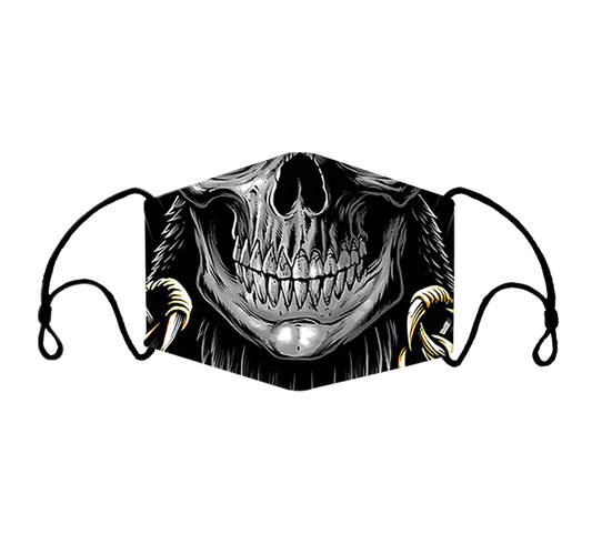 Skull Washable Mask - Kaitlyn Pan Shoes