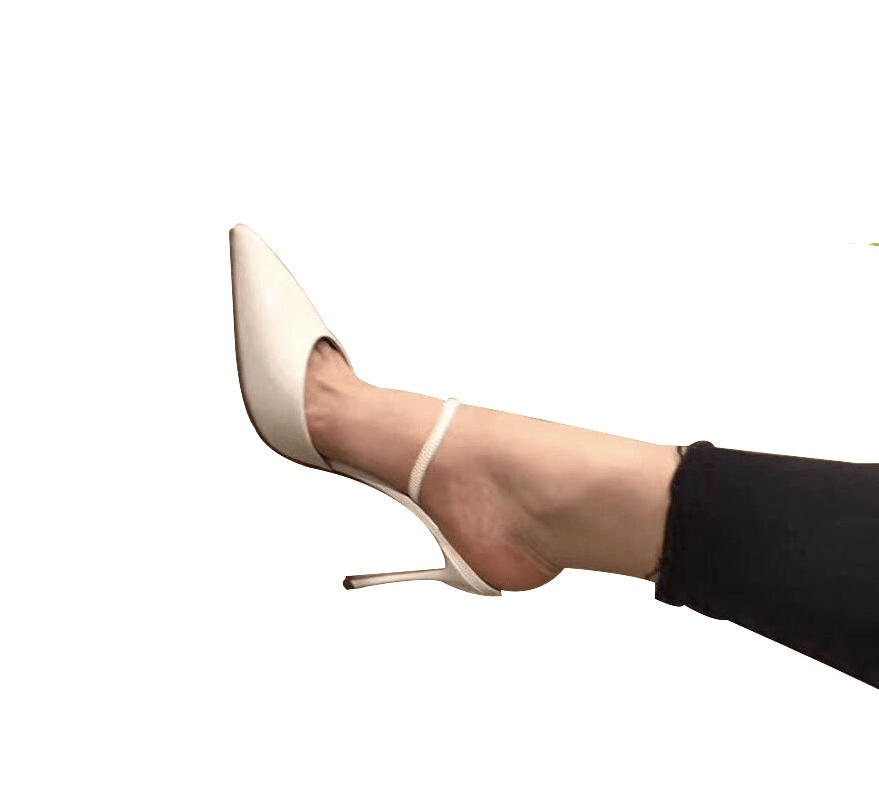 Donna Two Way Leather Slingbacks - Kaitlyn Pan Shoes