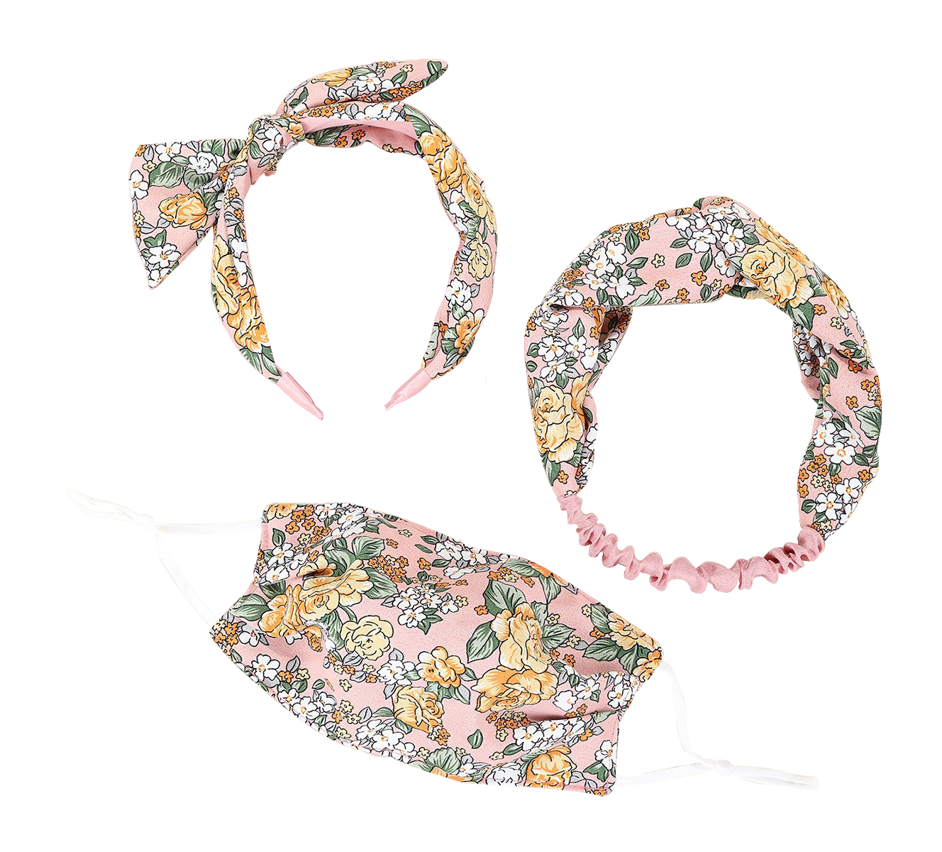 Washable Masks and Hair Band Set - Kaitlyn Pan Shoes