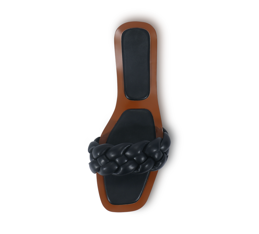 Braided Macaron Flats - Kaitlyn Pan Shoes