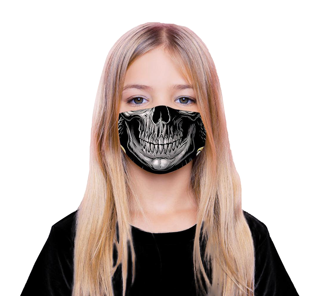 Skull Washable Mask - Kaitlyn Pan Shoes
