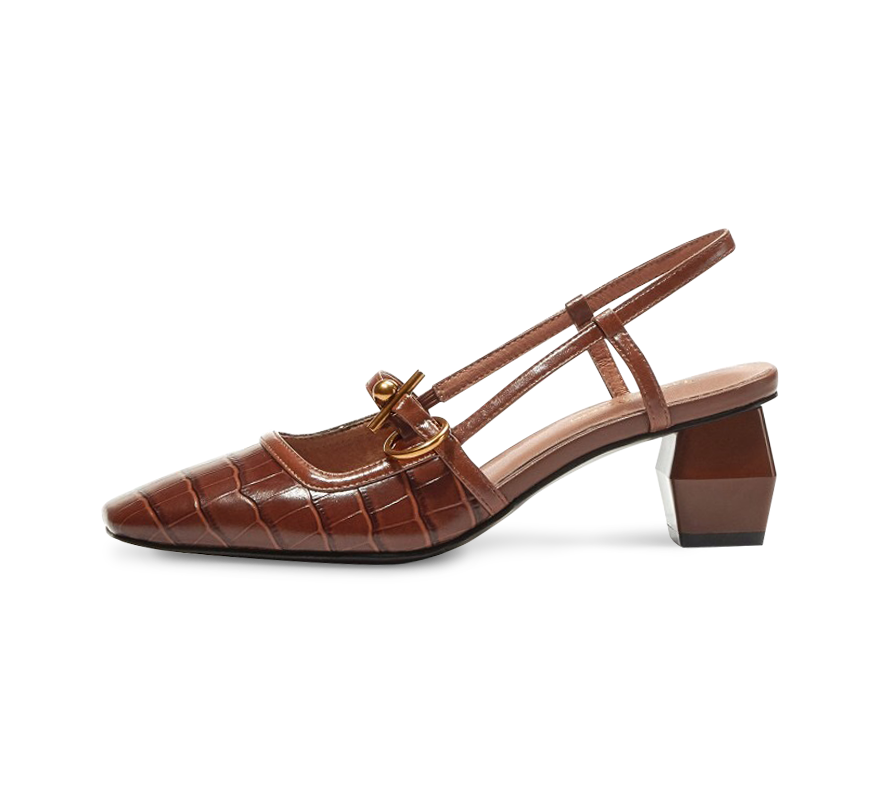 Louise Vintage Slingbacks - Kaitlyn Pan Shoes