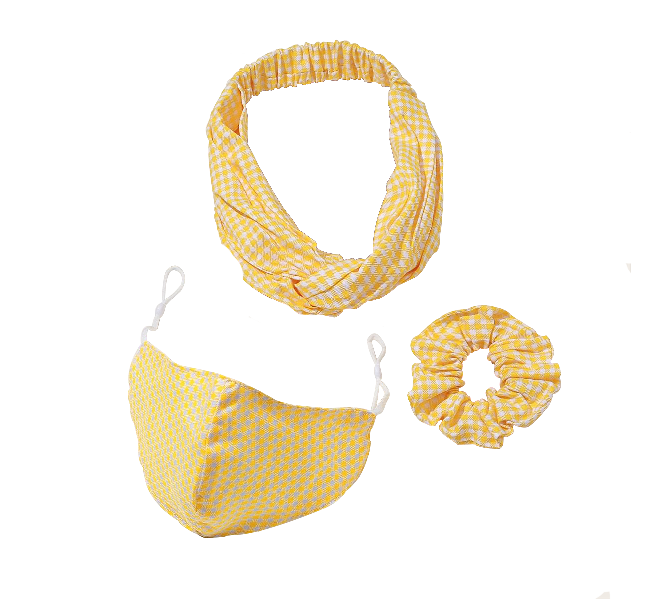 Hairband, Scrunchie and Mask Set - Kaitlyn Pan Shoes