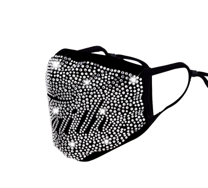 Washable Masks with Rhinestones - Kaitlyn Pan Shoes