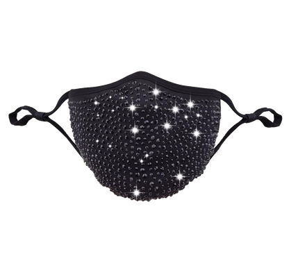 Washable Masks with Rhinestones - Kaitlyn Pan Shoes