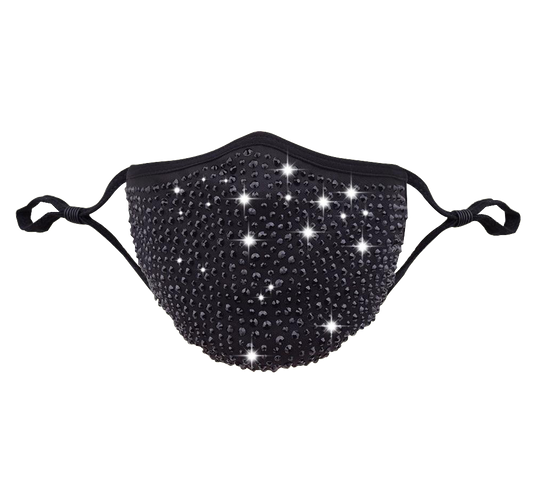 Washable Masks with Rhinestones - Kaitlyn Pan Shoes