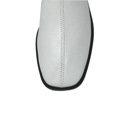 White Boots - Final Sale - Kaitlyn Pan Shoes